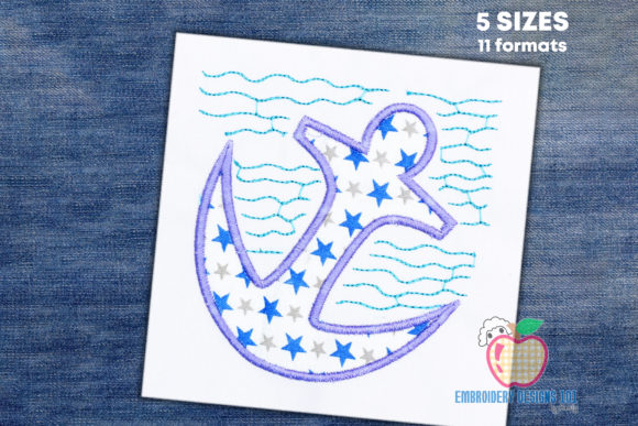 Anchor Applique: A Nautical Touch for Premium Sweatshirts
