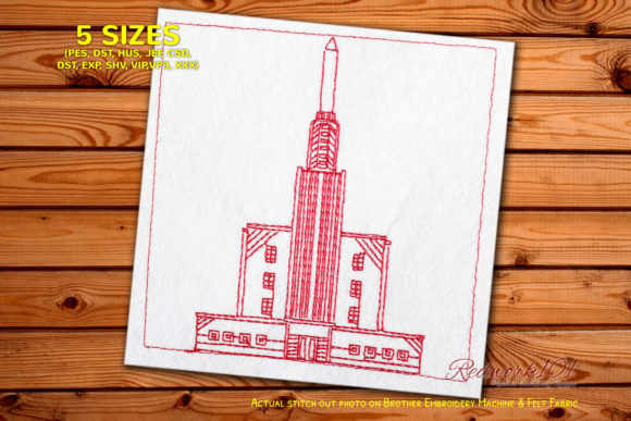 Auckland New Zealand Temple Redwork Review