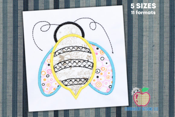 Bumble Bee Applique: A Charming Addition