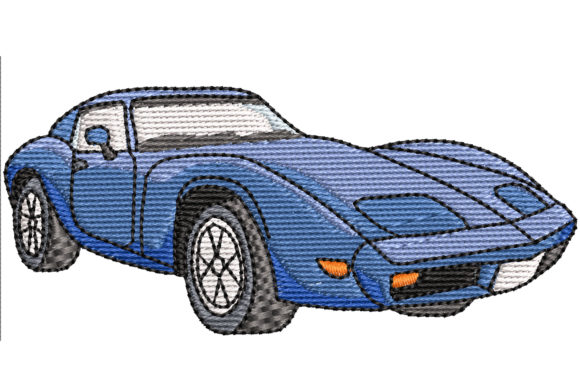 Corvette: A Classic Embroidery for Every Occasion