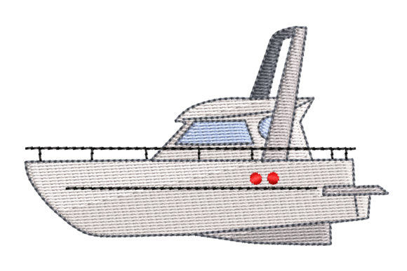 Embroidering Yacht: A Nautical Delight for Gifts