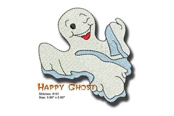 Happy Ghost: A Charming Addition for Small Business Merch