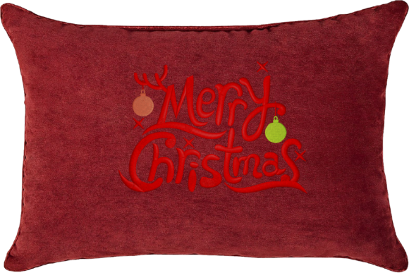 Merry Christmas Logo: A Festive Embroidery Design