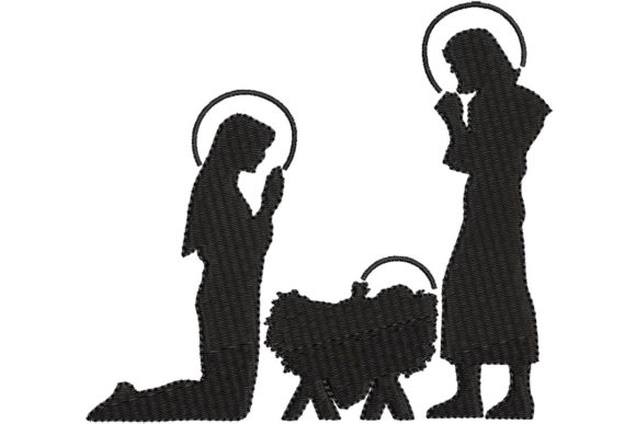 Nativity Silhouette: A Simple, Elegant Christmas Design