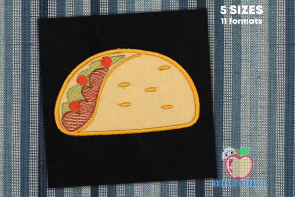 Taco Bout Applique Design for Sweatshirts